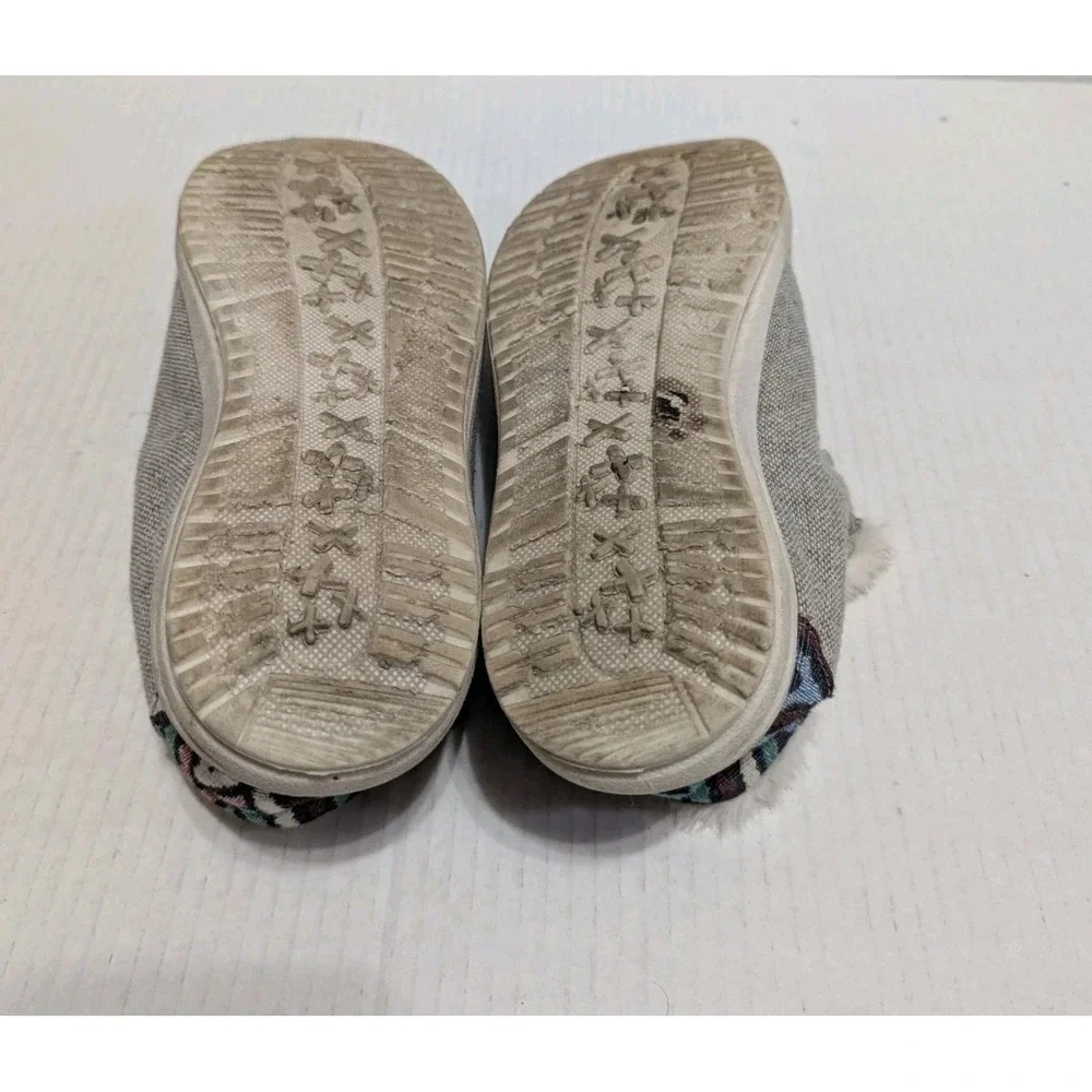 Tommy Bahama Shoes Men's Sz 9.5 Shoes Gray Chukka Faux Fur Lined Comfort Slip On